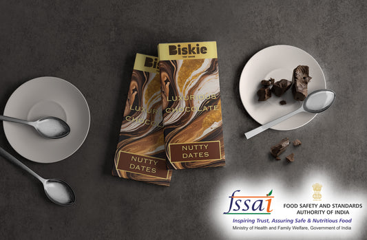 Nutty Dates Luxury Chocolate 100g